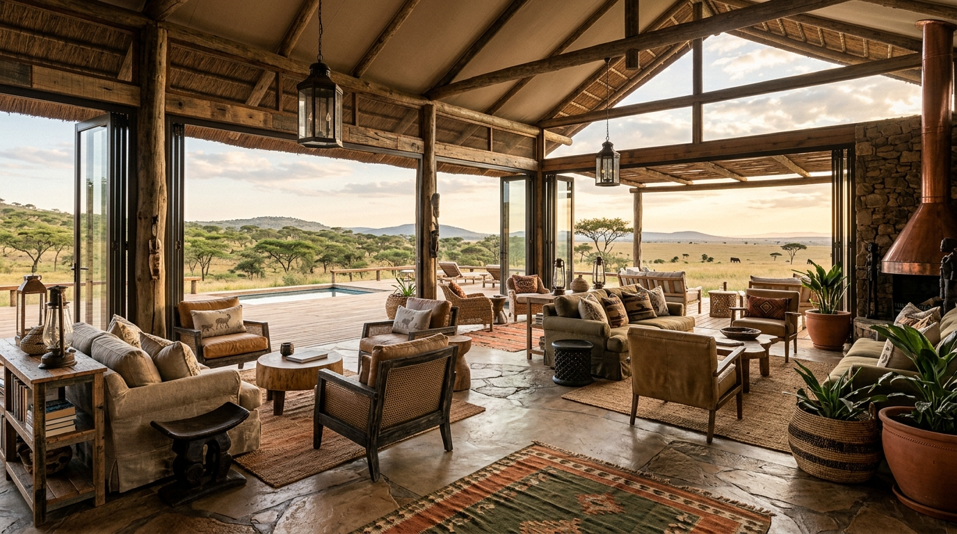 Choose one statement wildlife accent that feels sculptural